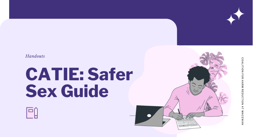 CATIE: Safer Sex Guide