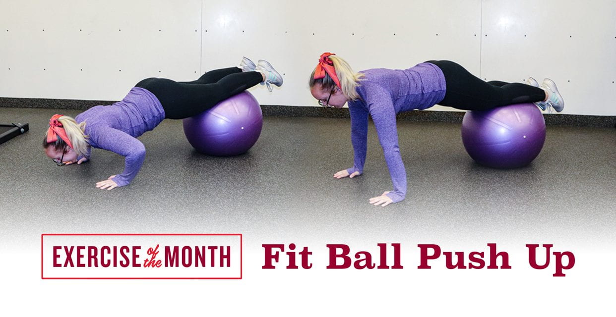 Fit Ball Push Up
